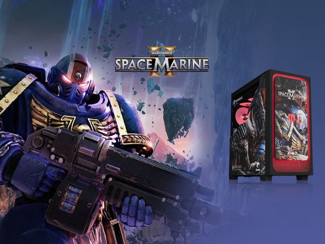 AMD celebrates 12 million Space Marine 2 players with $3,400 Maingear gaming PC giveaway
