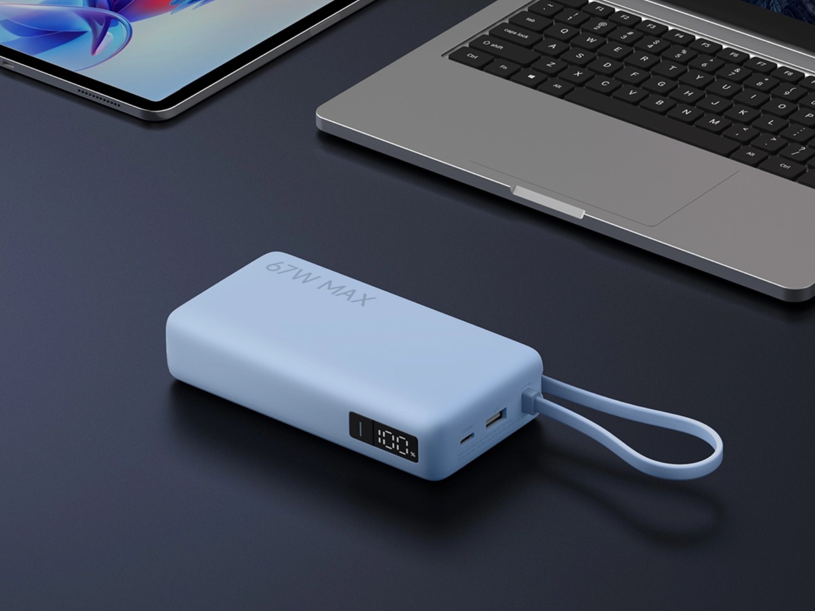 Xiaomi launches new 20,000mAh power bank globally with built-in cable and 67W charging